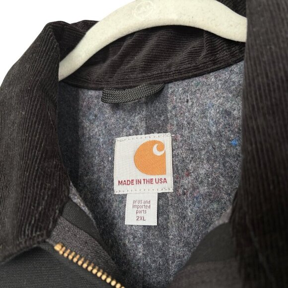 Carhartt Detroit Jacket Union Made In USA - Picture 3 of 6